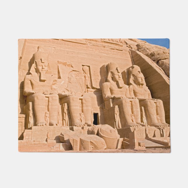 Paillasson Grand Temple d'Abou Simbel - Ramses II - Egypte (Devant)