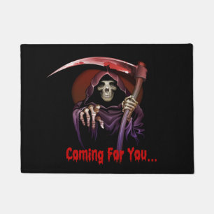 Paillasson Grande Faucheuse Venant Pour Vous Halloween