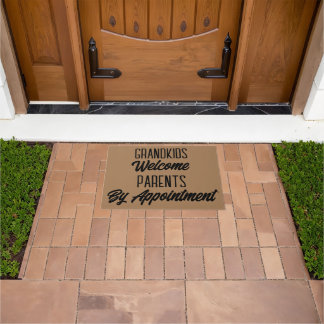Paillasson Grandkids Welcome Funky Grand-parent Doormat