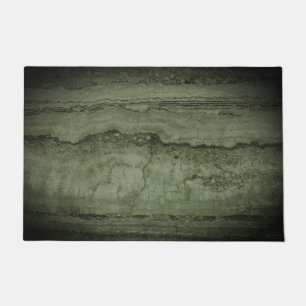 Paillasson Granite abstrait vert motif en marbre de pierre