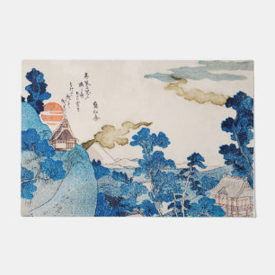 Paillasson Graphiques d'encre Jardins Asiatiques Paysage Port
