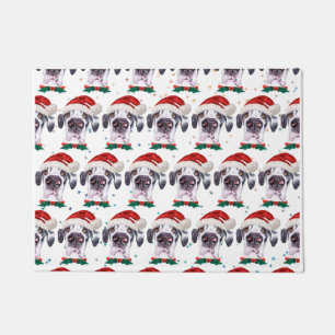 Paillasson Great Dane Dog Breed Christmas Stars