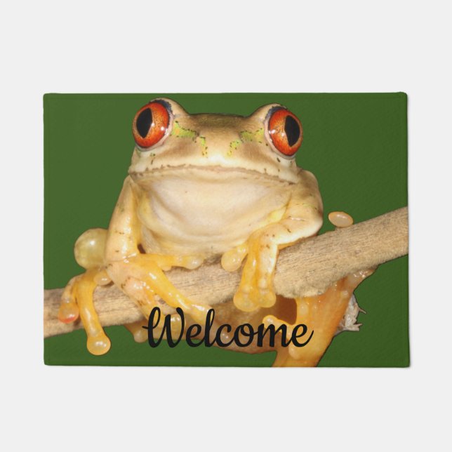 Paillasson Grenouille des arbres (Devant)