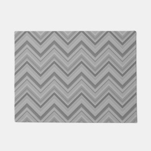 Paillasson Grey stripes zigzag