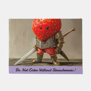 Paillasson Guerrier Fraise
