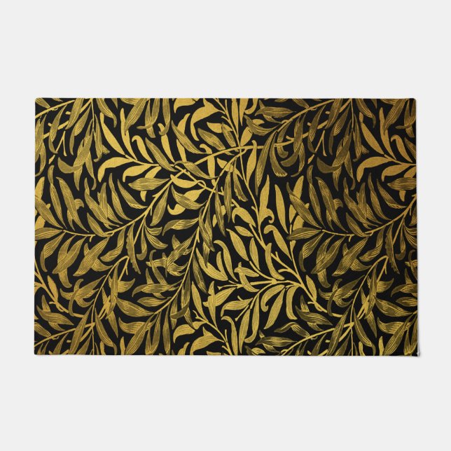 Paillasson Guillaume Morris Sauvage Noir Et Or (Devant)