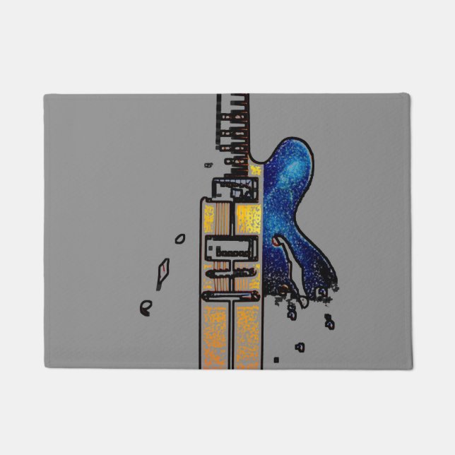 Paillasson Guitare 4 dmcnm (Devant)
