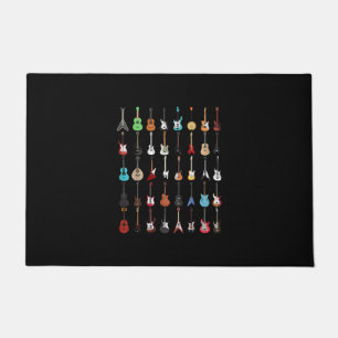 Paillasson Guitariste Guitare instrument de musique Rock et R