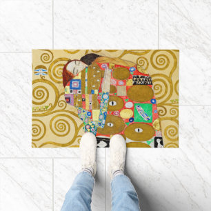 Paillasson Gustav Klimt Exécution Nouveau Couple