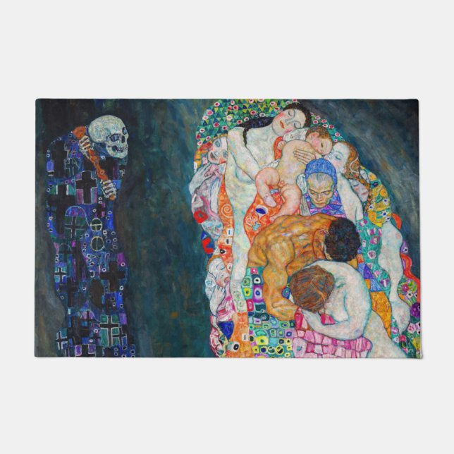 Paillasson Gustav Klimt - Mort et vie (Devant)