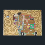 Paillasson Gustav Klimt - Réalisation, Stoclet Frieze<br><div class="desc">L'Arbre de Vie,  La Frieze Stoclet,  Amateurs de réalisation - Gustav Klimt,  Carton,  1909</div>