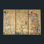 Paillasson Gustav Klimt - Stoclet Frieze Arbre de vie<br><div class="desc">Triptyque de Frieze Stoclet : Arbre de Vie,  Réalisation,  Attente - Gustav Klimt,  Carton,  1909</div>
