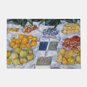 Paillasson Gustave Caillebotte - Fruits présentés sur un socl