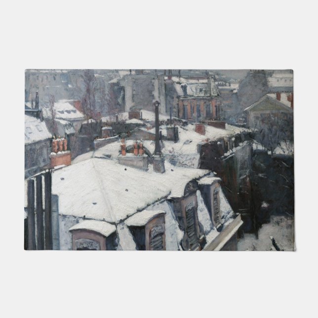 Paillasson Gustave Caillebotte - Toits dans la neige (Devant)