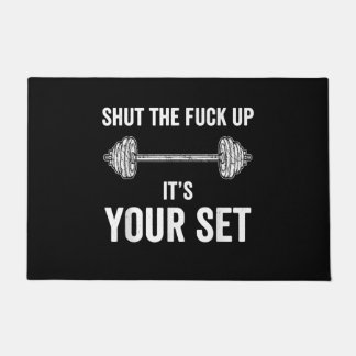 Paillasson Gymnase Amusant Son Devis De Votre Choix