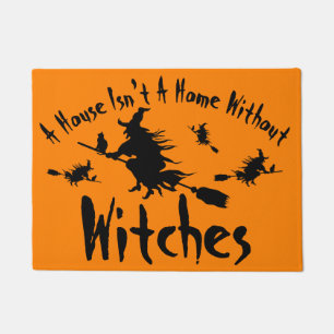 Paillasson Halloween à la maison de la sorcière