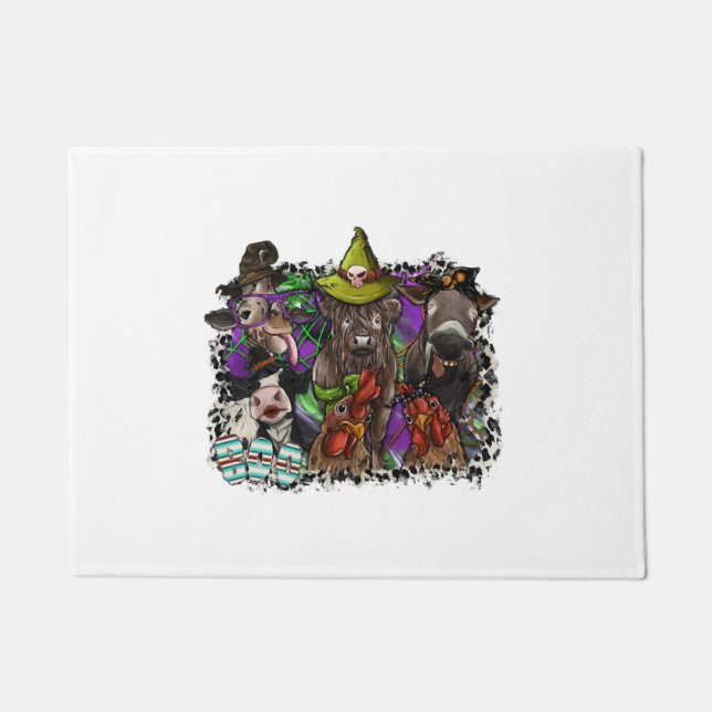 Paillasson Halloween animal (Devant)