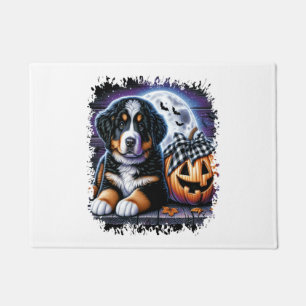 Paillasson Halloween bernois de chien de montagne