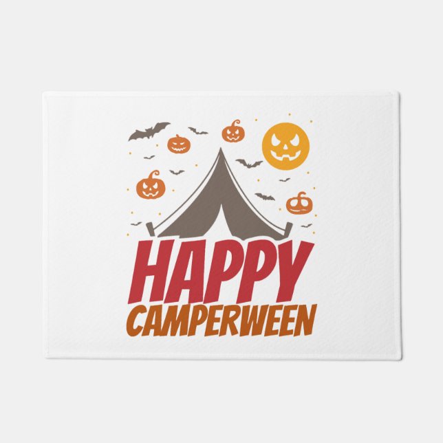 Paillasson Halloween Camper Camper Outdoor (Devant)