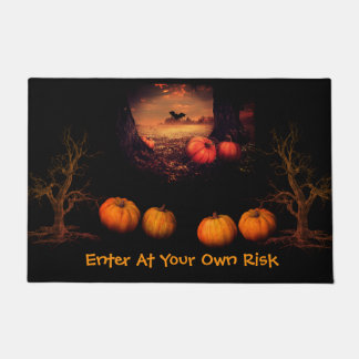 Paillasson Halloween citrouille Patch