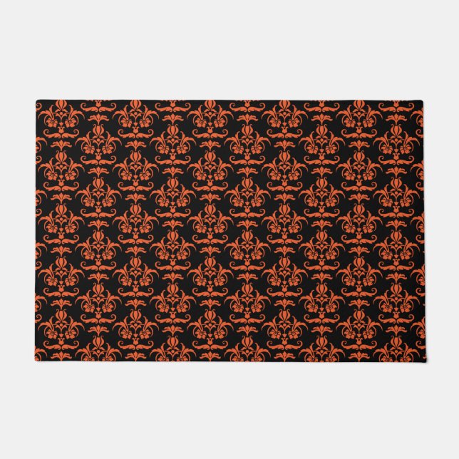 Paillasson Halloween Damask No 1 Doormat (Devant)
