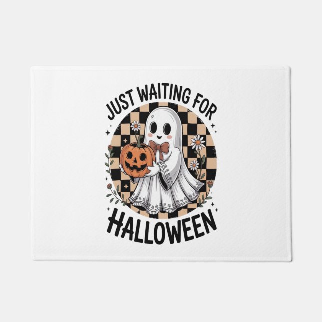 Paillasson Halloween de la vache des Highlands (2) (Devant)