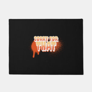 Paillasson Halloween, désolé