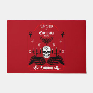 Paillasson Halloween gothique sorcier punk
