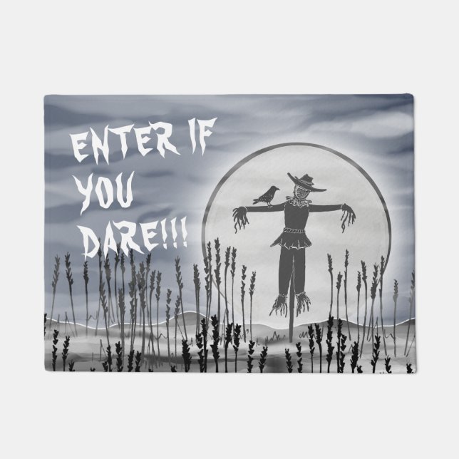 Paillasson Halloween Horreur Déplaisant Scarecrow Doormat (Devant)