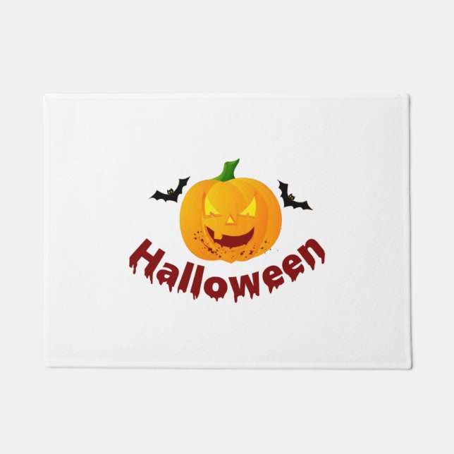Paillasson Halloween sanglant (Devant)