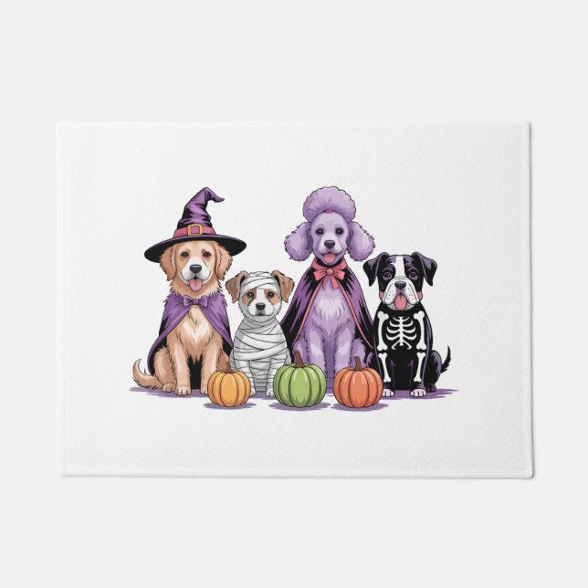 Paillasson Halloween Squad Dog (Devant)