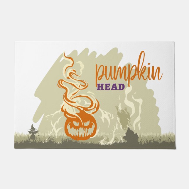 Paillasson Halloween Stamp Collection "Pumpkinhead" (Devant)