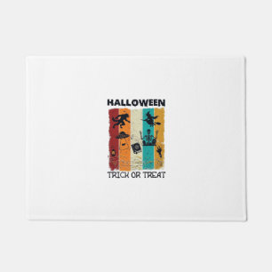 Paillasson Halloween Trick Or Treat Loup-Garou Sorcière Squel