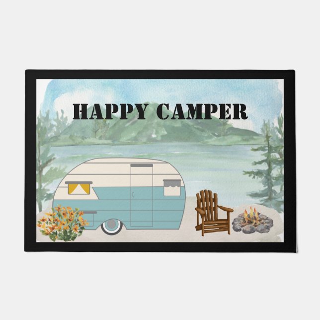 Paillasson Happy Camper Door Mat (Devant)