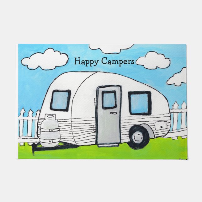 Paillasson Happy Campers (Devant)