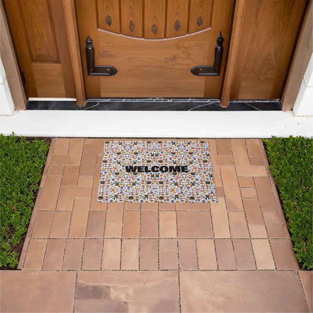 Paillasson Happy Halloween Doormat (De plein air)