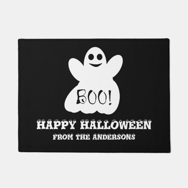 Paillasson Happy Halloween Ghost Doormat (Devant)