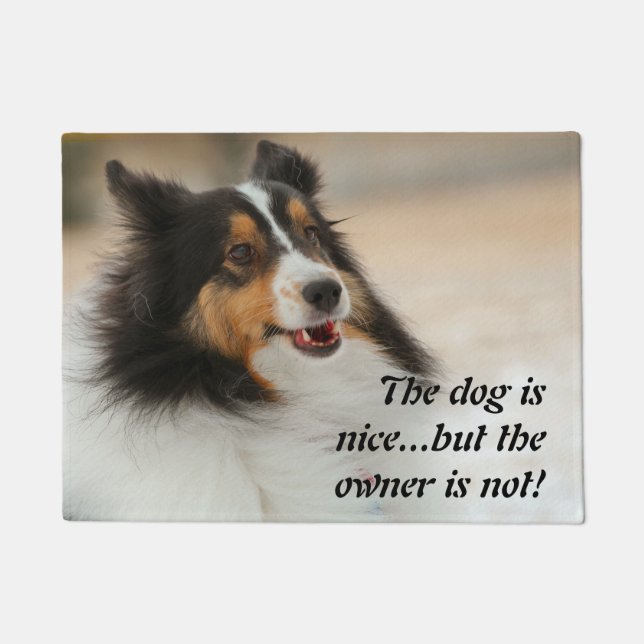 Paillasson Happy Shelty (Devant)