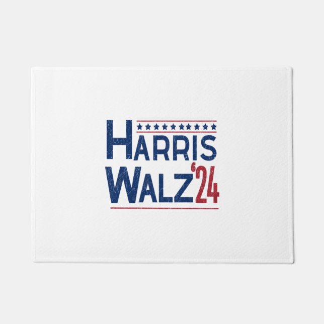 Paillasson Harris et Walz 2024 Election Pairing (Devant)