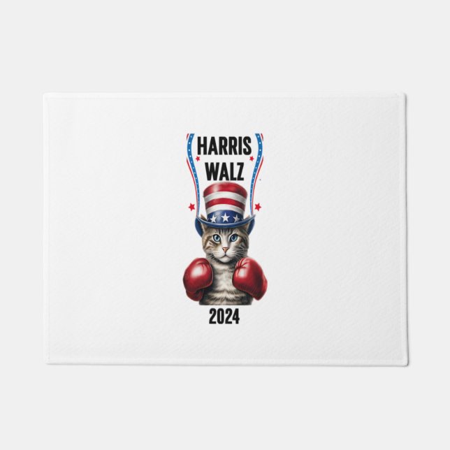 Paillasson Harris Walz 2024 - Election 2024 (Devant)