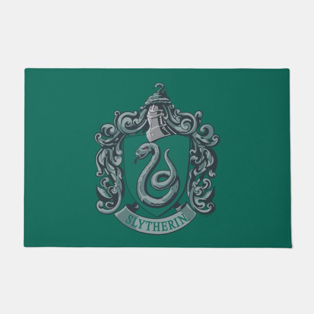 Paillasson Harry Potter | Slytherin Crest Green (Devant)