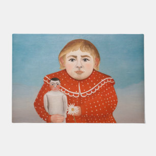 Paillasson Henri Rousseau - Enfant à la poupée