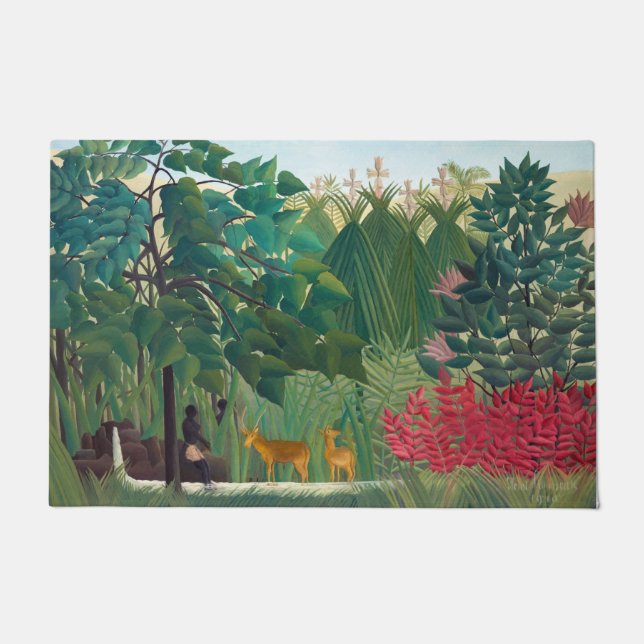 Paillasson Henri Rousseau - La cascade (Devant)