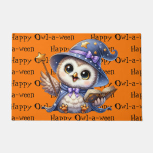 Paillasson Hibou d'Halloween