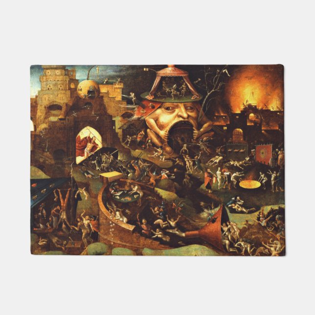 Paillasson Hieronymus Bosch Christ dans Limbo (Devant)