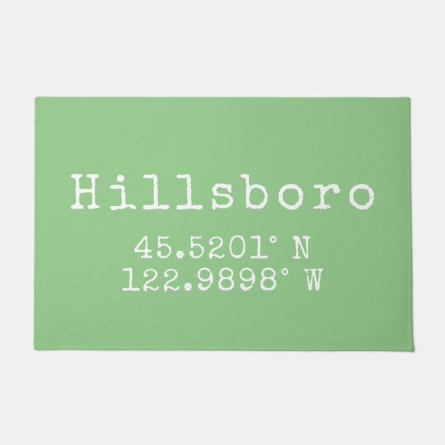 Paillasson Hillsboro Oregon Latitude Longitude (Devant)