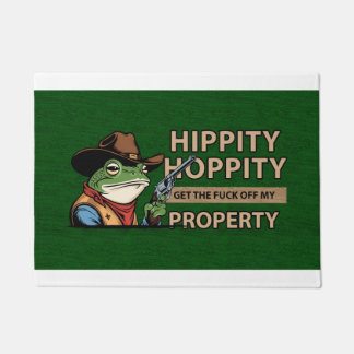 Paillasson Hippity Hoppity Doormat – Funny Welcome Mat