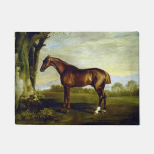 Paillasson Hippocampe de châtaignier dans un paysage (George