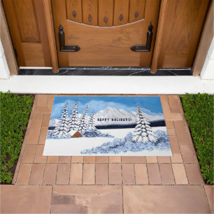 Paillasson Hiver enneigé