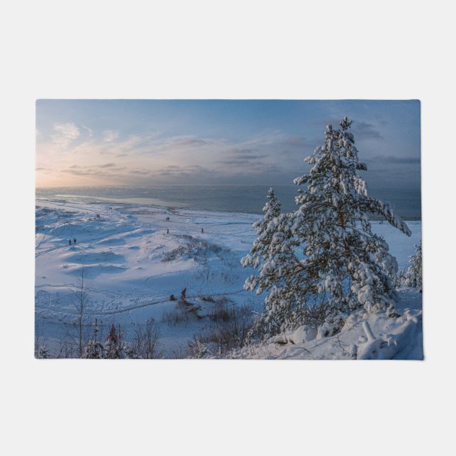 Paillasson Hiver neigeux Côte balte (Devant)